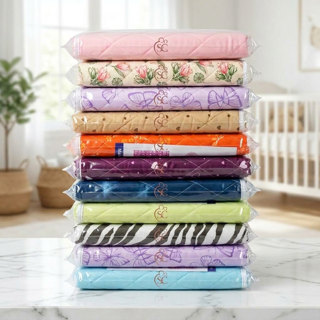 Baby waterproof bed mat