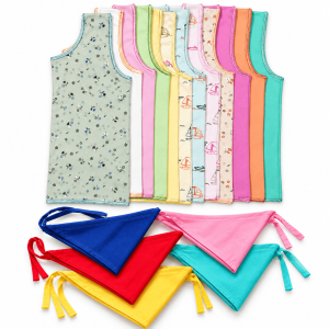 Newborn Baby Nima and Nappy Combo 5 PCS Each