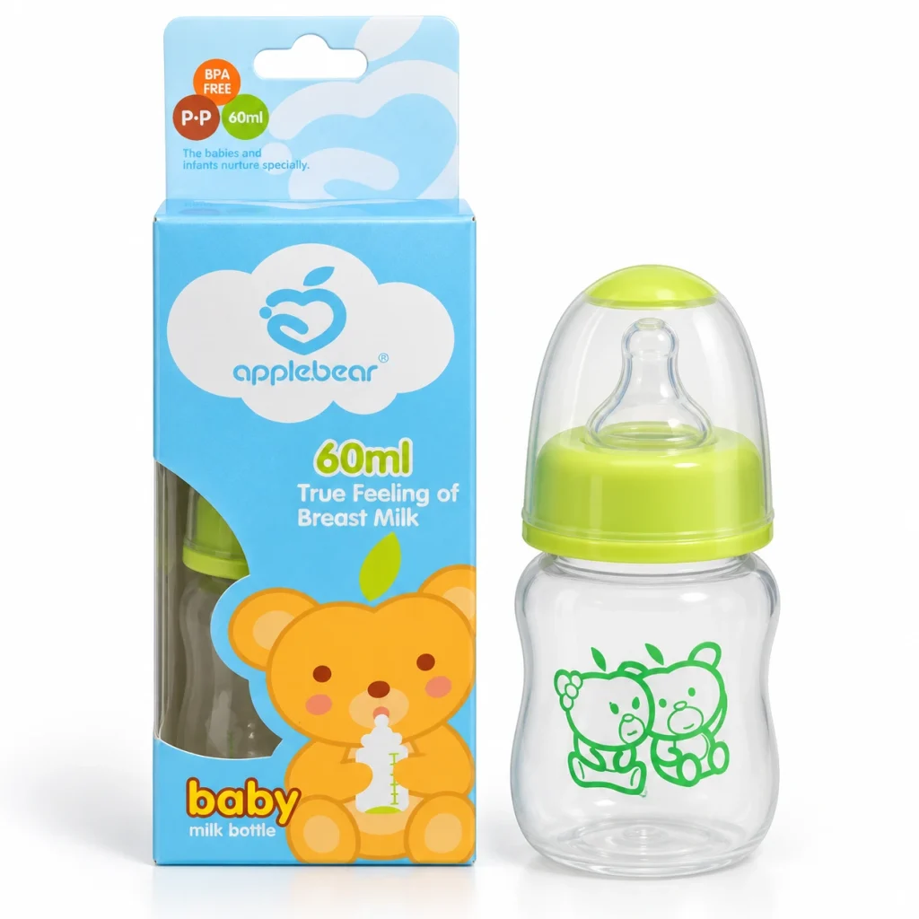 AppleBear PP Feeding Bottle 60ml BPA Free Baby Feeder